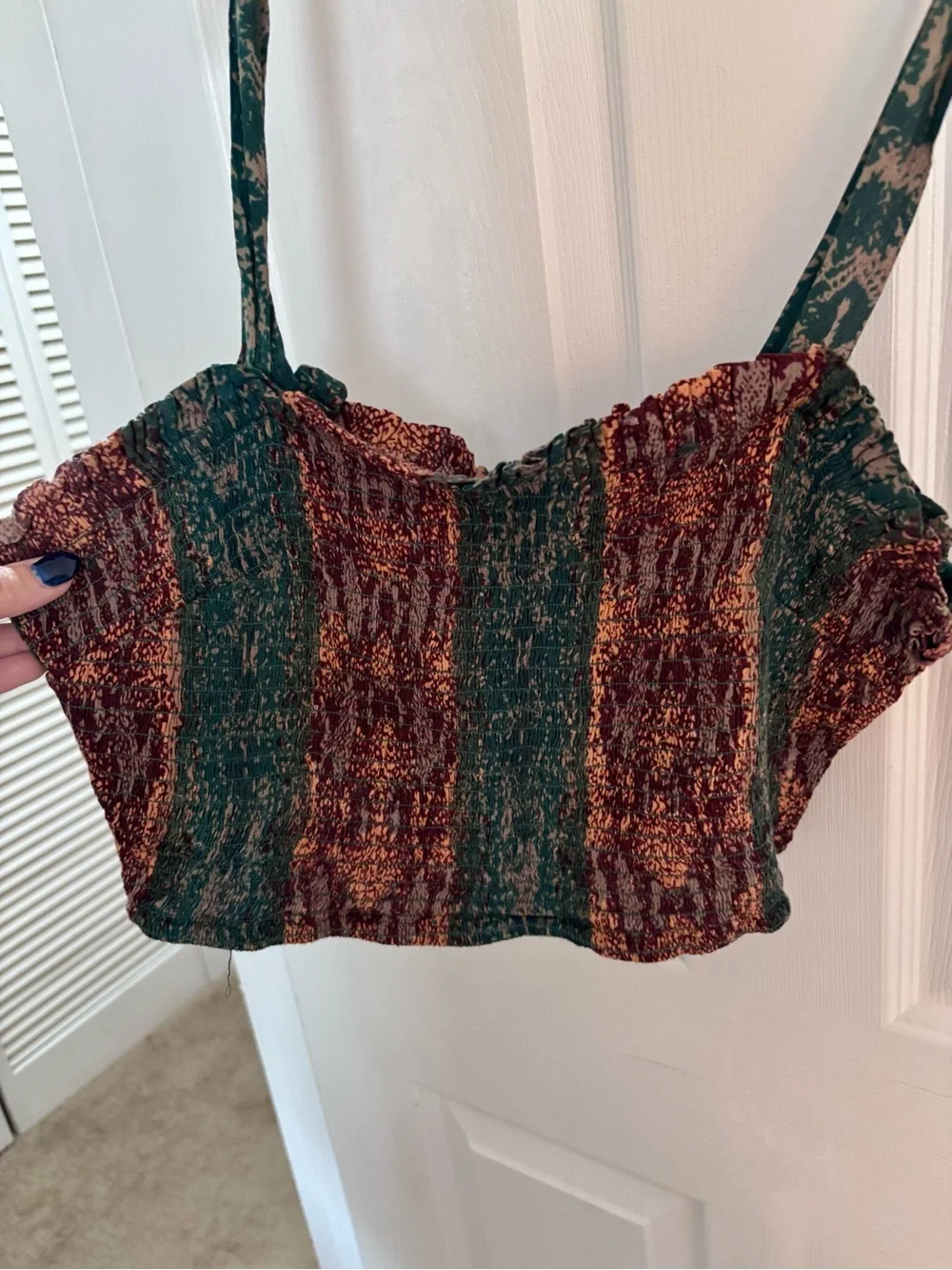 Free People Smocked Tank Top
